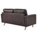 Valour Leather Loveseat - view 14