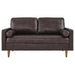 Valour Leather Loveseat - view 15