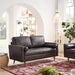 Valour Leather Loveseat - view 9