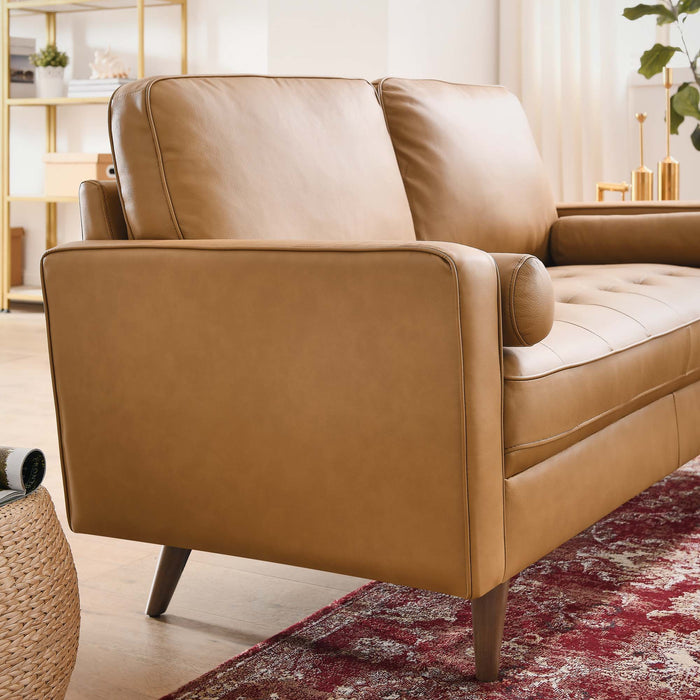 Valour Leather Loveseat - view 20