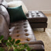 Valour 78" Leather Apartment Sectional Sofa - view 13