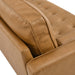 Valour 78" Leather Apartment Sectional Sofa - view 27