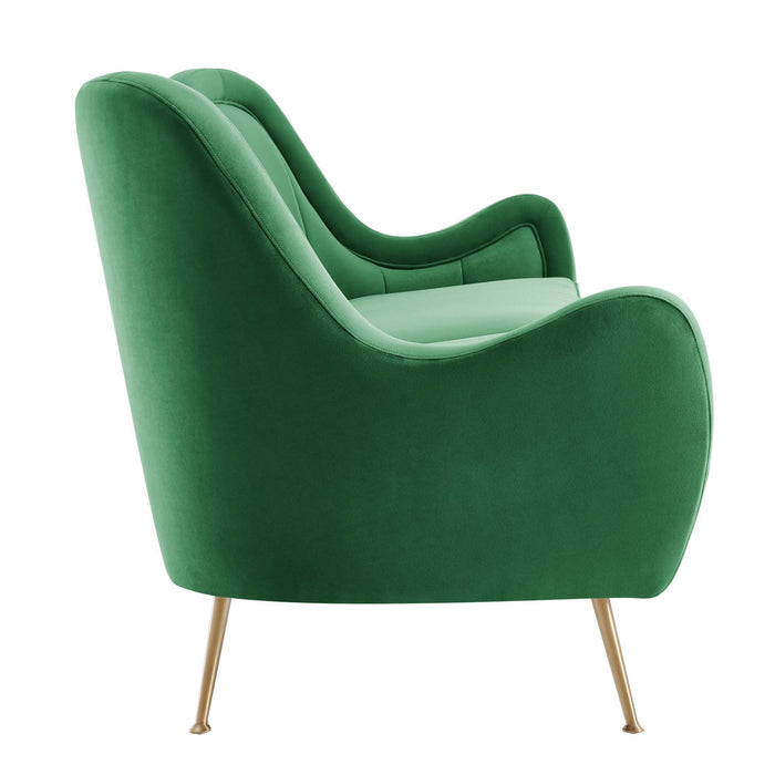 Cheshire Channel Tufted Performance Velvet Sofa - view 14