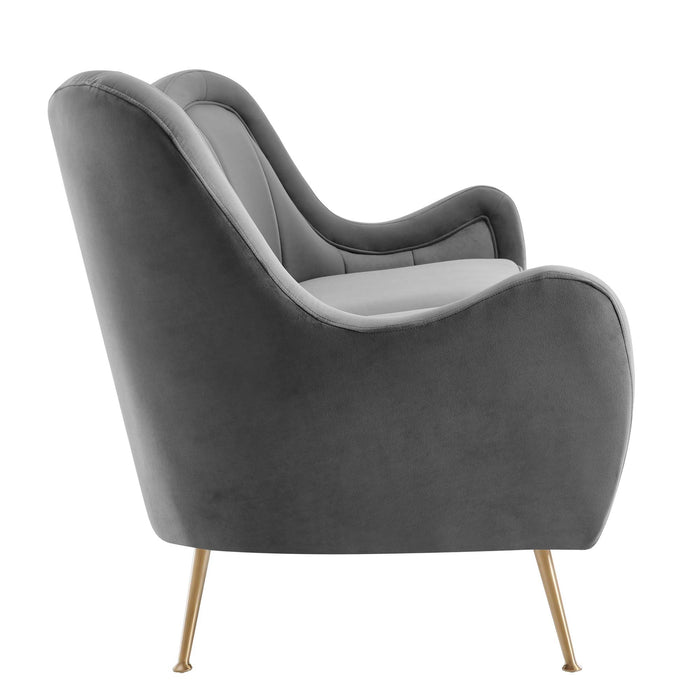 Cheshire Channel Tufted Performance Velvet Sofa - view 23