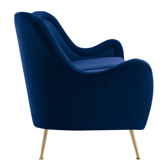 Cheshire Channel Tufted Performance Velvet Sofa - view 32