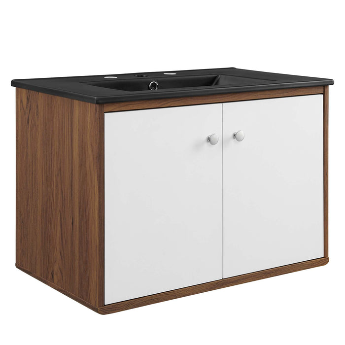 Transmit Wall-Mount Bathroom Vanity Basin Included