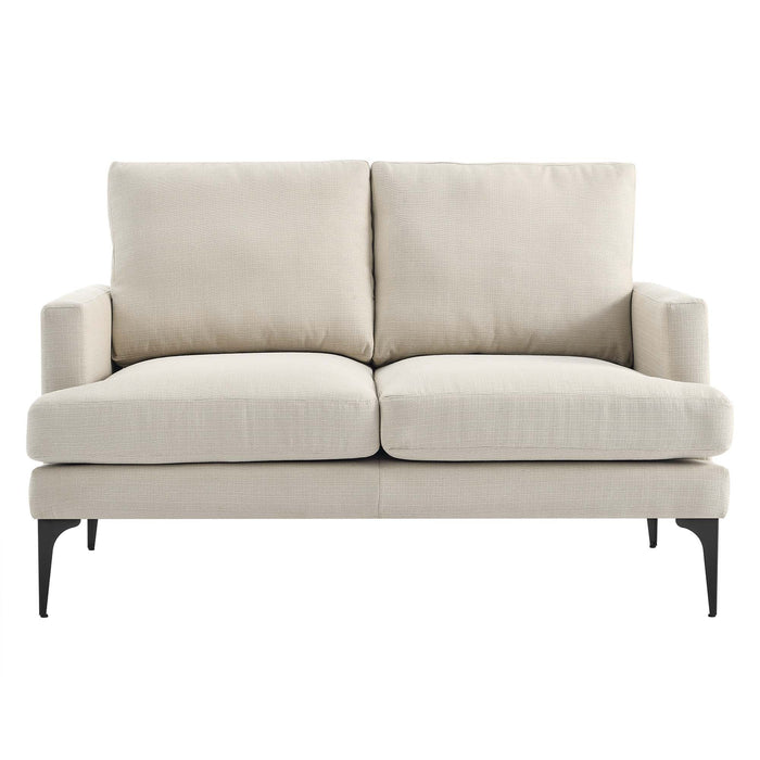 Evermore Upholstered Fabric Loveseat - view 15