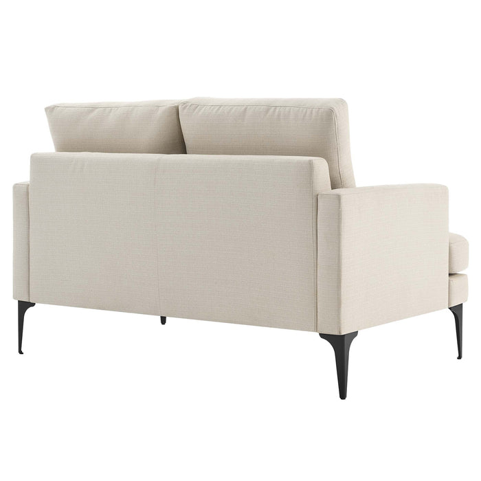 Evermore Upholstered Fabric Loveseat - view 14