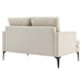 Evermore Upholstered Fabric Loveseat - view 14