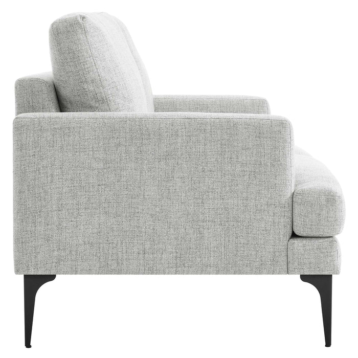 Evermore Upholstered Fabric Loveseat - view 29