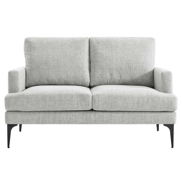 Evermore Upholstered Fabric Loveseat - view 31