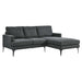 Evermore Right-Facing Upholstered Fabric Sectional Sofa - view 18