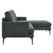 Evermore Right-Facing Upholstered Fabric Sectional Sofa - view 21