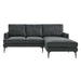 Evermore Right-Facing Upholstered Fabric Sectional Sofa - view 23