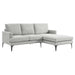 Evermore Right-Facing Upholstered Fabric Sectional Sofa - view 26
