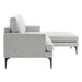 Evermore Right-Facing Upholstered Fabric Sectional Sofa - view 29