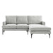 Evermore Right-Facing Upholstered Fabric Sectional Sofa - view 31