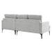 Evermore Right-Facing Upholstered Fabric Sectional Sofa - view 30