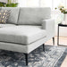 Evermore Right-Facing Upholstered Fabric Sectional Sofa - view 28