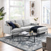 Evermore Right-Facing Upholstered Fabric Sectional Sofa - view 25