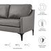 Corland Leather Loveseat - view 11