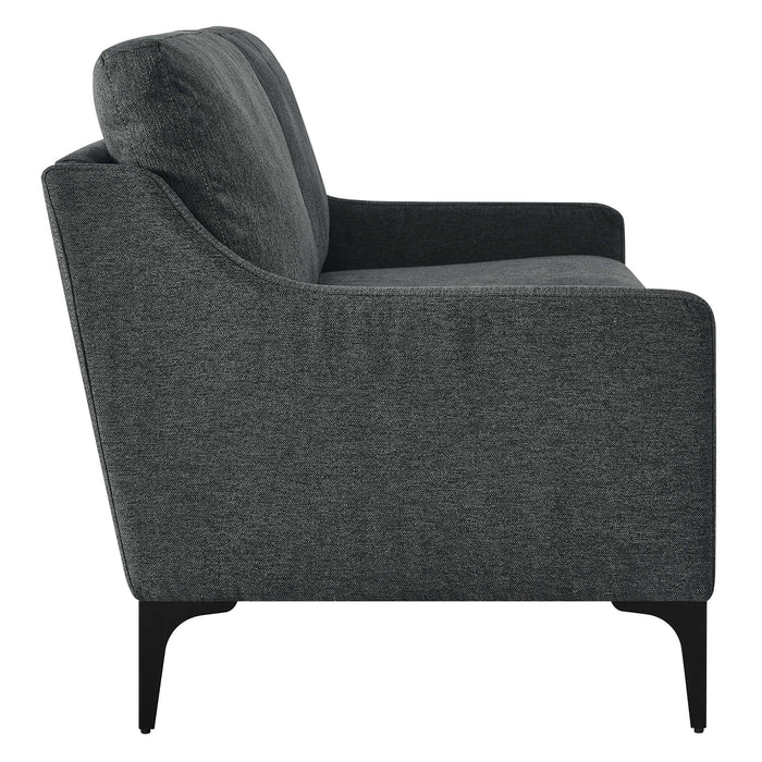 Corland Upholstered Fabric Loveseat - view 14