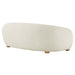 Abundant Boucle Upholstered Fabric Sofa - view 14