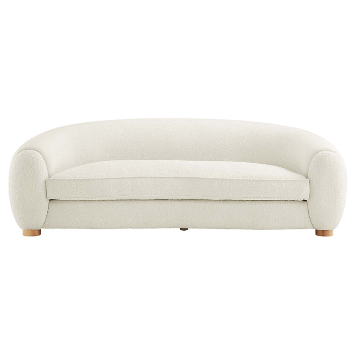 Abundant Boucle Upholstered Fabric Sofa - view 15