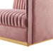 Sanguine Channel Tufted Performance Velvet Modular Sectional Sofa Right-Arm Chair - view 8