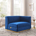 Sanguine Channel Tufted Performance Velvet Modular Sectional Sofa Right-Arm Chair - view 17
