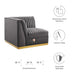 Sanguine Channel Tufted Performance Velvet Modular Sectional Sofa Left Corner Chair - view 11