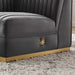 Sanguine Channel Tufted Performance Velvet Modular Sectional Sofa Left Corner Chair - view 12
