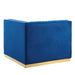 Sanguine Channel Tufted Performance Velvet Modular Sectional Sofa Left Corner Chair - view 23