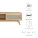 Modway Soma 47" TV Stand Living Room Furniture in Brown - Side View