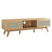 Modway Soma 60" TV Stand Living Room Furniture in Brown