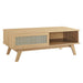 Modway Soma Coffee Table Living Room Furniture in Brown