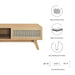 Modway Soma Coffee Table Living Room Furniture in Brown - Side View