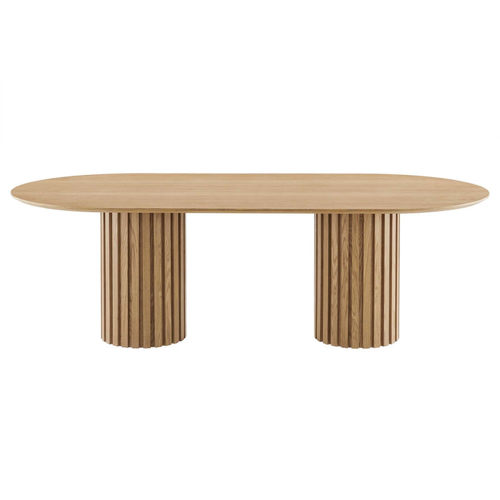 Senja 95" Oval Dining Table