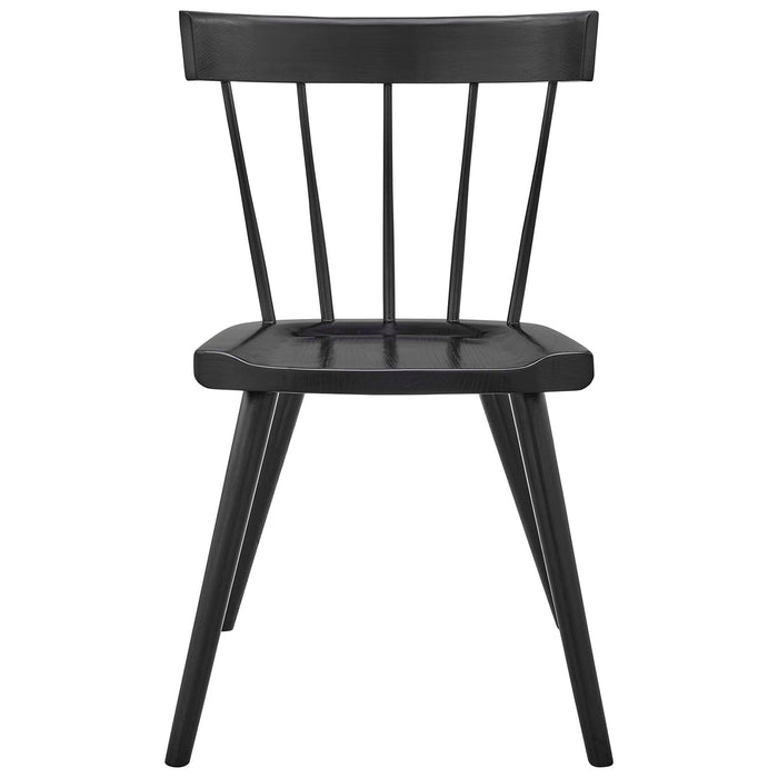 Modway Sutter Wood Dining Side Chair Set of 2 - Installation View