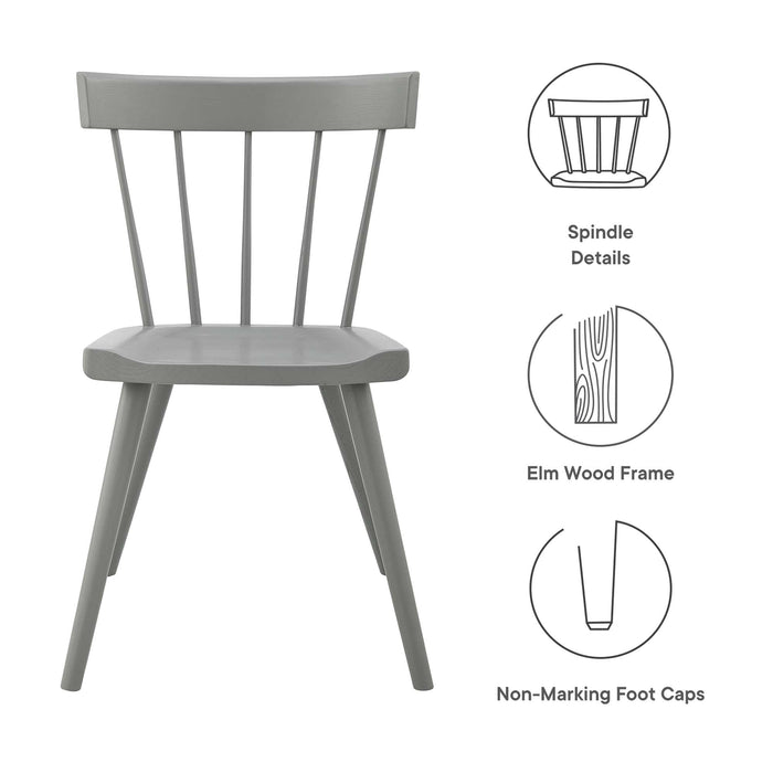 Modway Sutter Wood Dining Side Chair Set of 2 - View 11