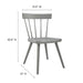 Modway Sutter Wood Dining Side Chair Set of 2 - View 12