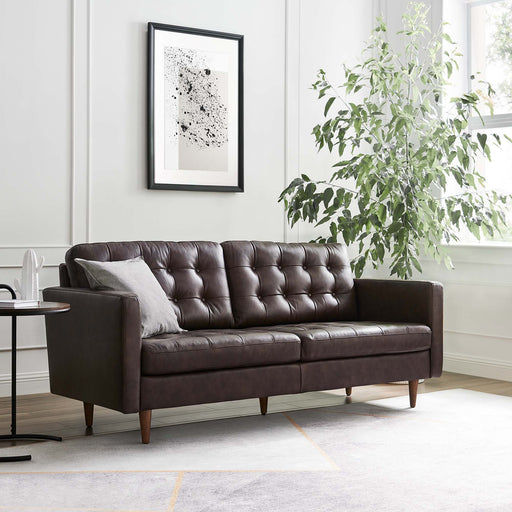 Exalt Tufted Leather Sofa - Modway \living\sofas