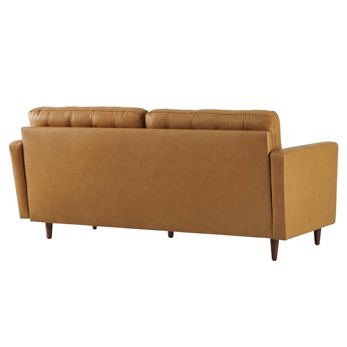 Exalt Tufted Leather Sofa - view 15