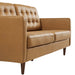 Exalt Tufted Leather Sofa - view 17