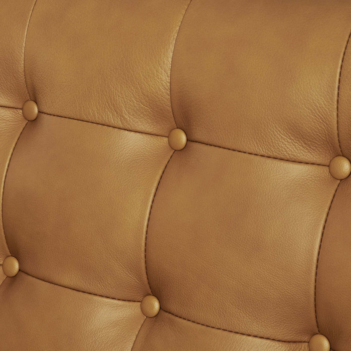 Exalt Tufted Leather Sofa - view 18