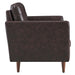 Exalt Tufted Leather Loveseat - in lifestyle setting