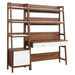 Bixby 2-Piece Wood Office Desk and Bookshelf - view 12