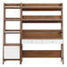 Bixby 2-Piece Wood Office Desk and Bookshelf - view 15