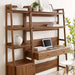 Bixby 2-Piece Wood Office Desk and Bookshelf - view 6