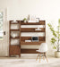 Bixby 2-Piece Wood Office Desk and Bookshelf - view 9